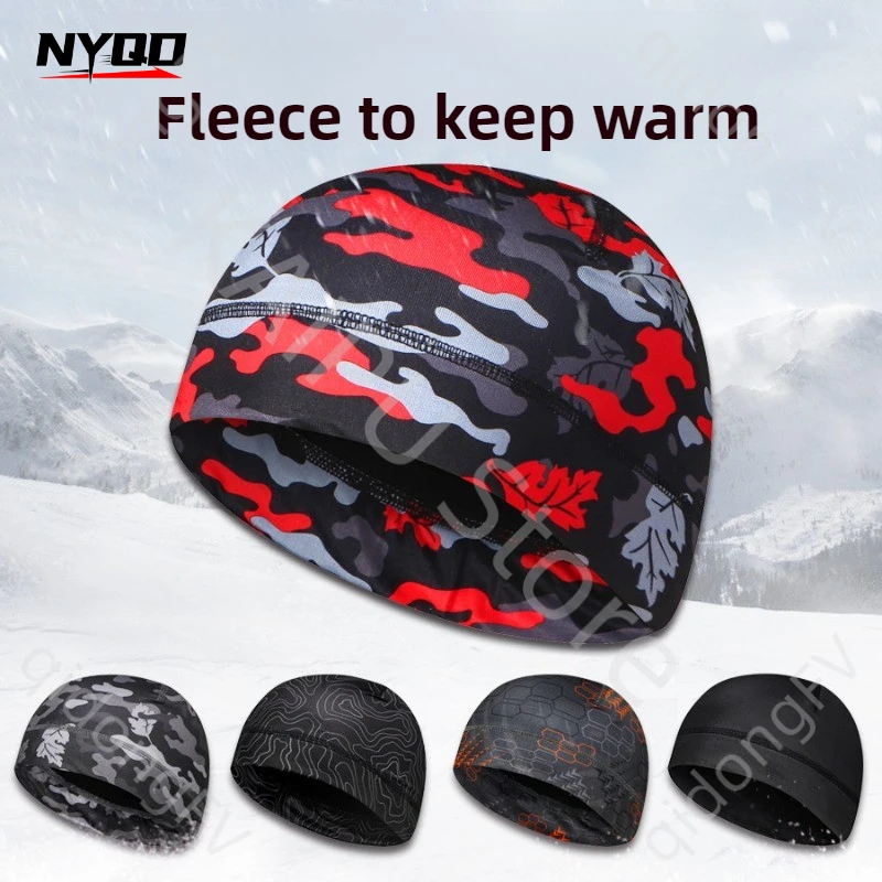 

Winter Velvet Warm Hat Outdoor Sports Men and Women Cycling Running Leisure New Baotou Windproof Hat