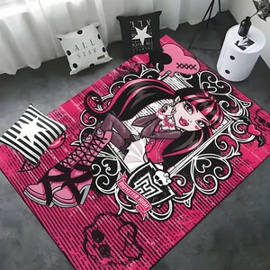 Teppichteppich für Monster-hohe Anime-Standard-Teppich, kreativer Türmat, Zimmer, Badenteppich, Schlafzimmer, Dekoration, 15 Größen 8 Hauptverkaufsteppichmonstera - №8