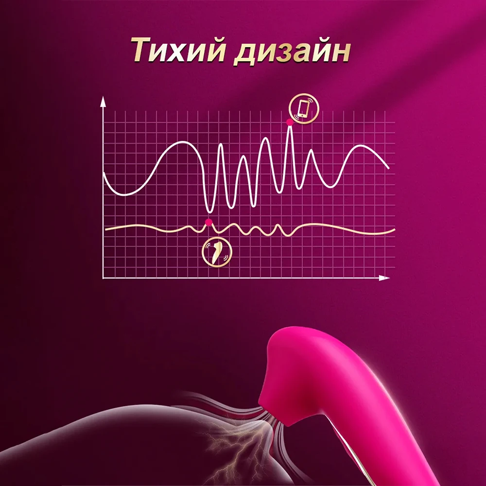 Female mini G-spot nipple sucking vibrator clitoris sucker pussy dildo stimulator adults masturbator sex toys for woman couples