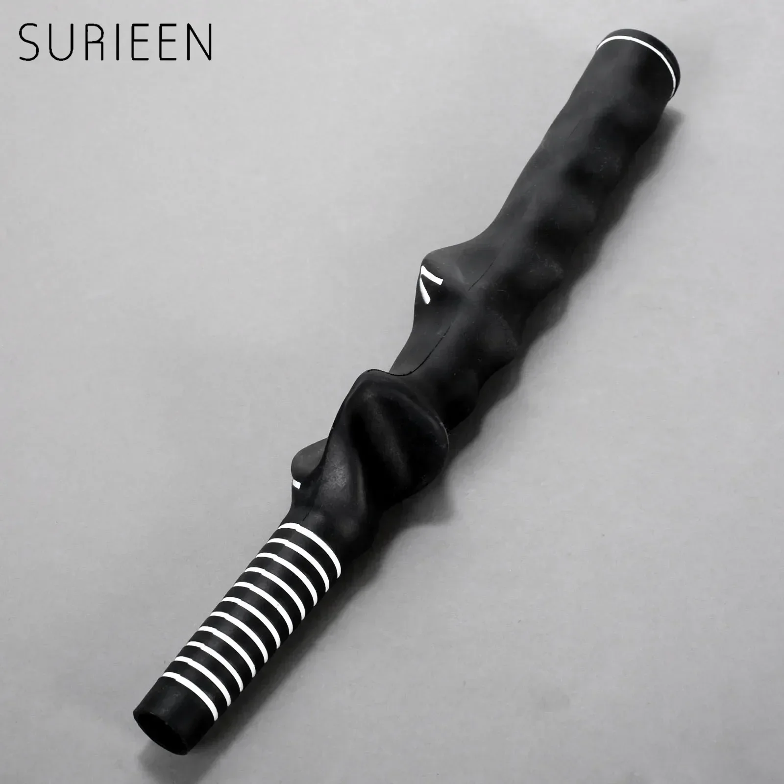 SURIEEN Black Rubber Golf Swing Trainer Training Grip Standard Teaching Aids Right-Handed Practice Golfer Clubs Protection Tools