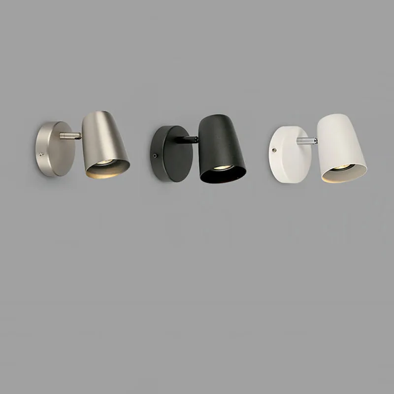 

GEFENSI 5W LED Ceiling Wall Lamp Simpl Style Folding Rotation Home Hotel Bedroom Living Room Bedside Reading Wall Light Sconce