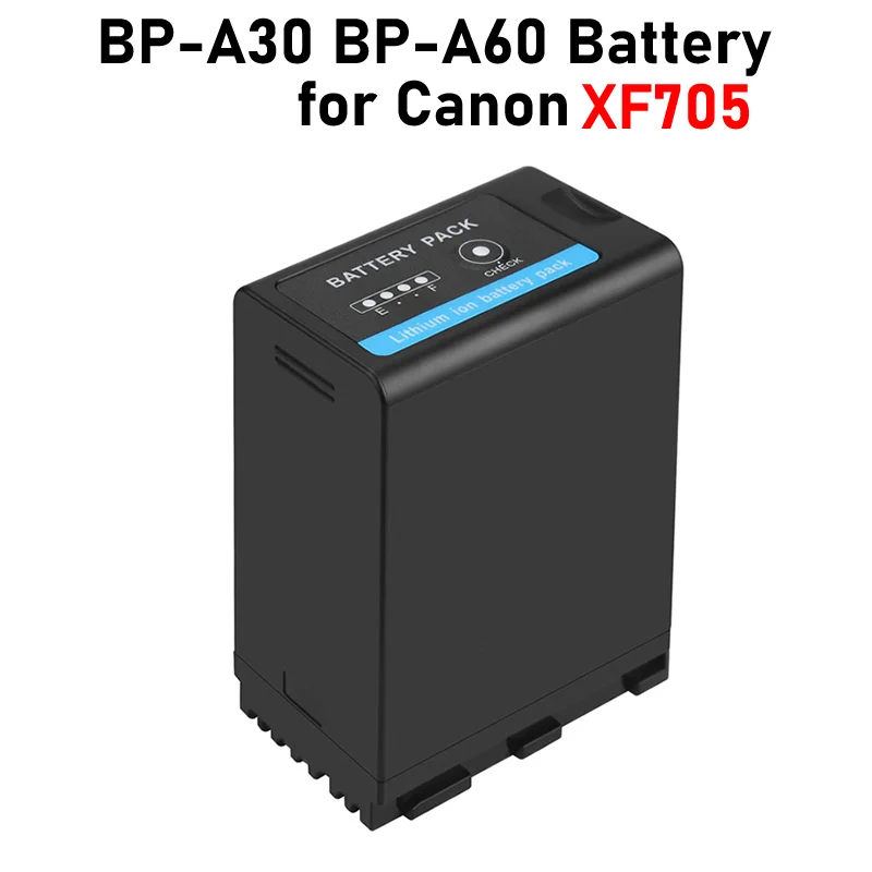 

XF705 Battery BP-A30 BP-A60 BP-A65 BP-A90 for Canon XF705 Battery