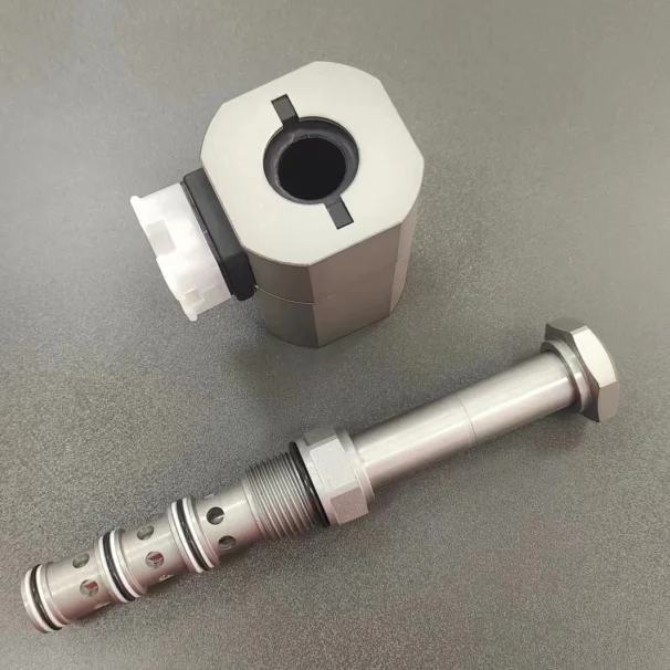 

SV12-34 High-Performance Hydraulic Cartridge Four-Way Two-Position Poppet Solenoid Valve