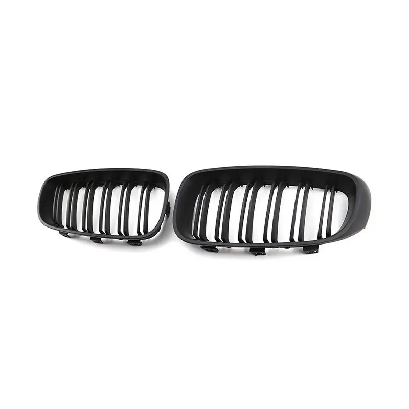 

Factory Direct Sale Gloss Black Carbon Fiber Look Double Line Grille for 3 Series F34