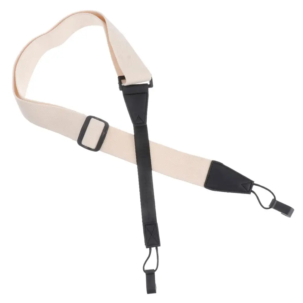 

Cable Strap Ukulele Hug Adjustable Bohemia No Button Drill Shoulder Straps Microfiber Man