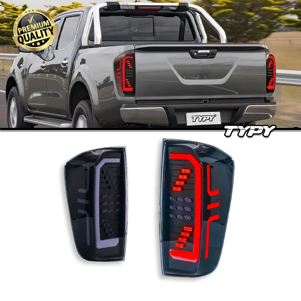 

Автомобильные фары TYPY для Nissan Navara NP300 2017-2021, обновленный задний фонарь, модифицированный для нового DRL, динамический указатель поворота, светодиодный задний фонарь, авто