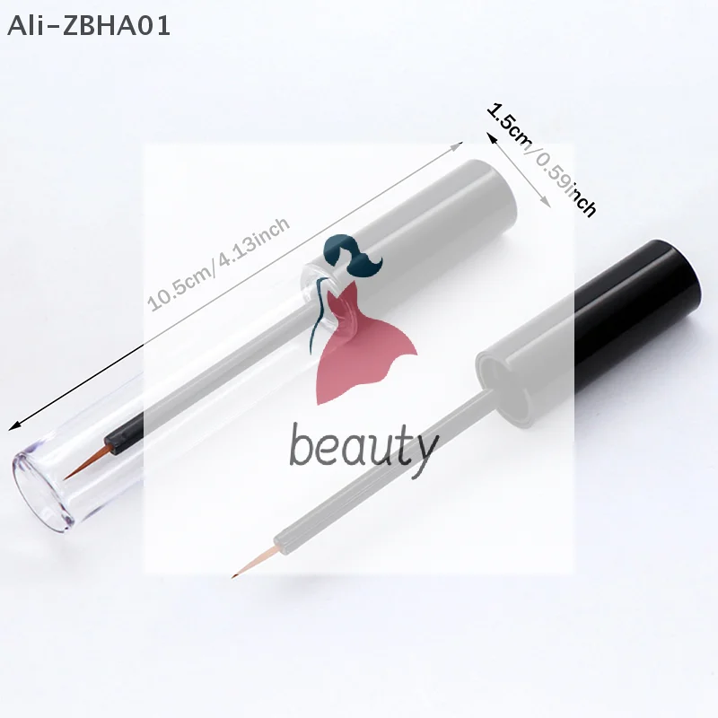 Double Eyelid Eyelash Growth Liquid Empty Bottle 5ml Transparent Eyelash Glue Bottle Eyeliner Liquid Bottle