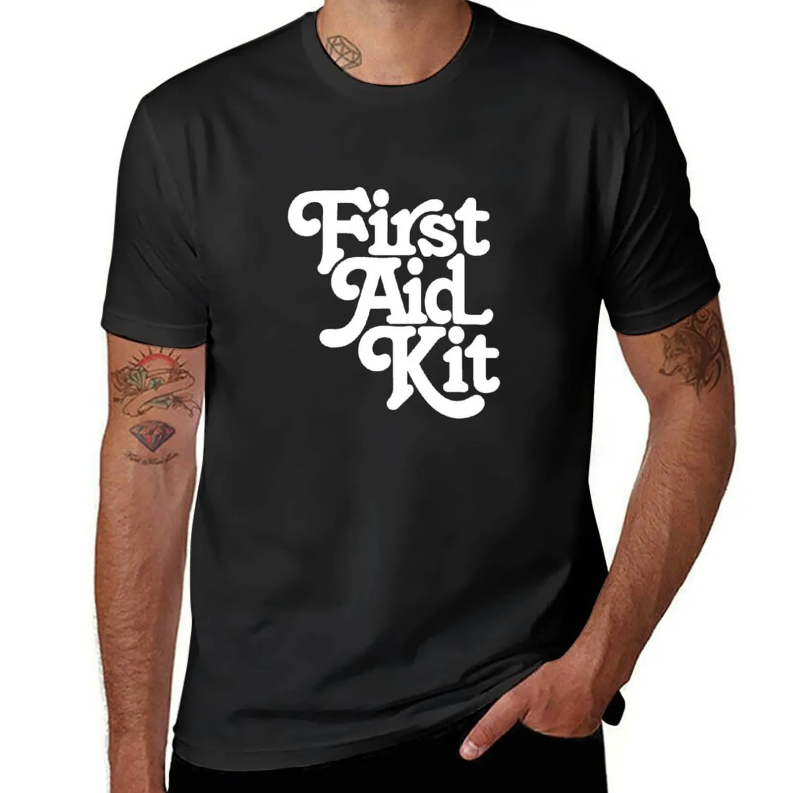 first aid kit lambe ruins 2 T-Shirt boys whites shirts graphic tees mens graphic t-shirts big and tall