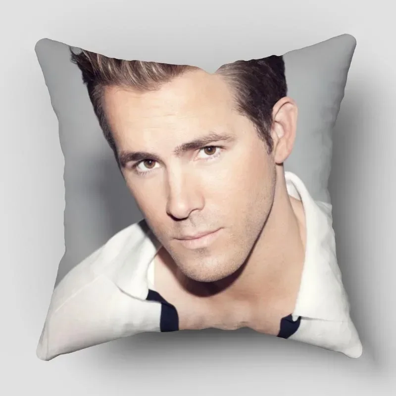 Ryan Reynolds Pillowcase Polyester Fabric Throw Pillows Sofa Home Decoration Accessories Pillow Cover 10.16WJY