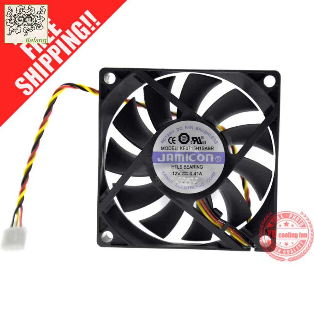 

Jinlingge для JAMICON KF0715H1SABR 7 см 0,41 А вентилятор охлаждения процессора