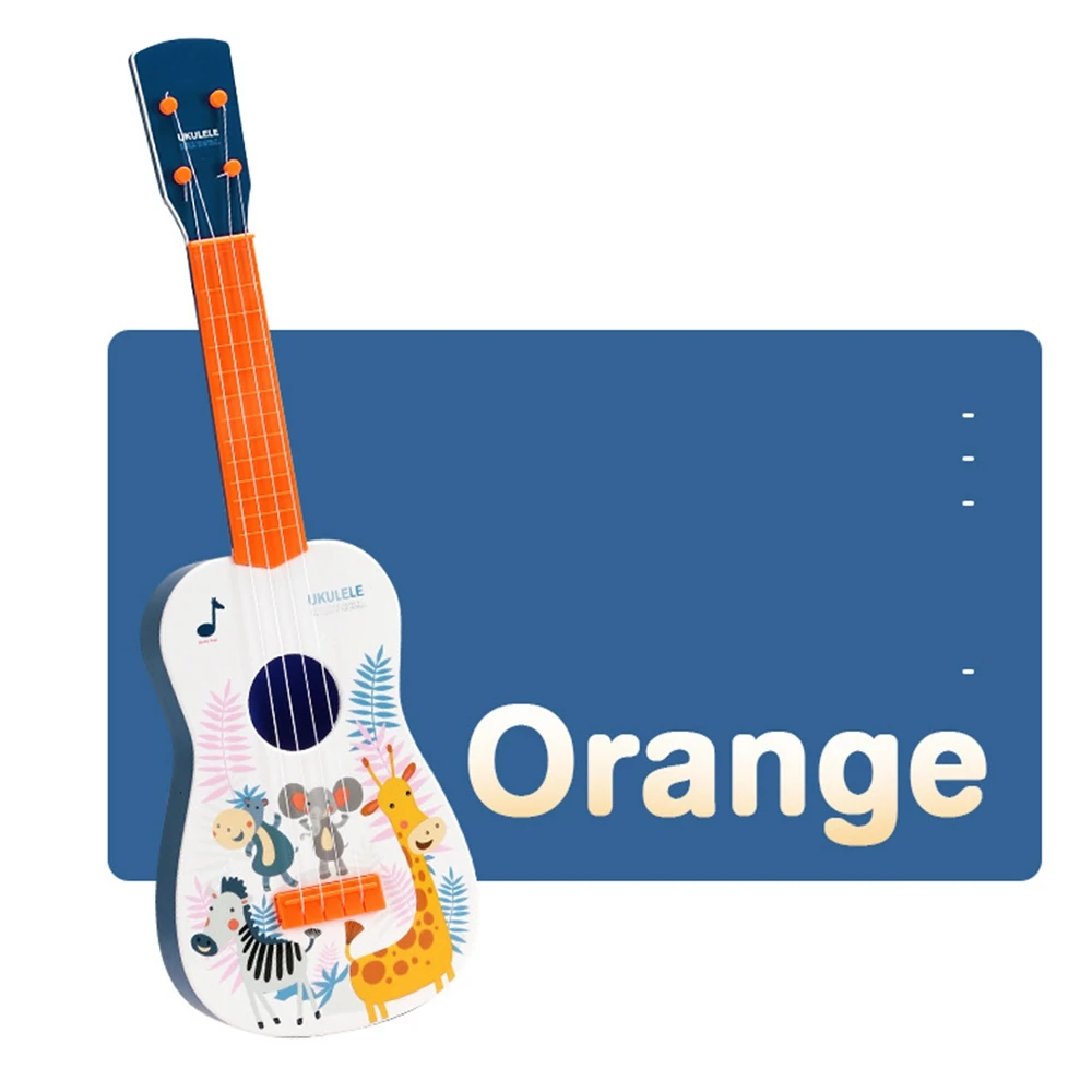 Instrumento musical para crianças, guitarra, brinquedos educativos, aprendizagem, música infantil, F