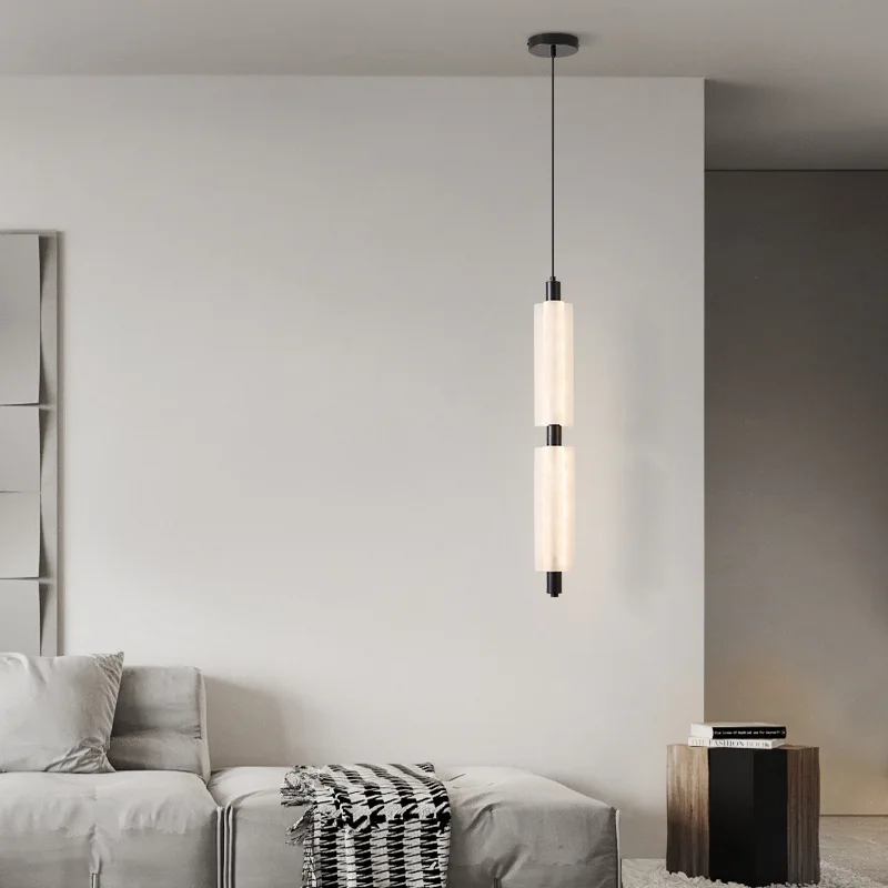 

Contemporary Scandinavian Living Room Wall Hanging Lamp Modern Bedroom Bedside Pendant Light