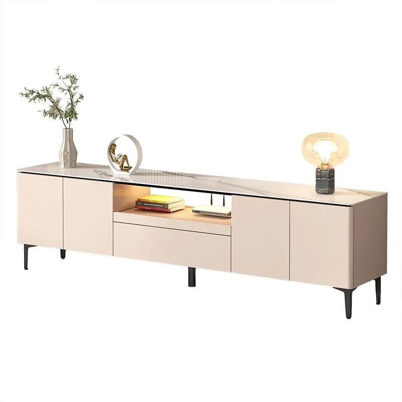 Modern Living Room Tv Stand Comfortable Designer Lowboard Walnut Tv Stand Bedroom Storage Mueble Tv Flotante Japandi Furniture