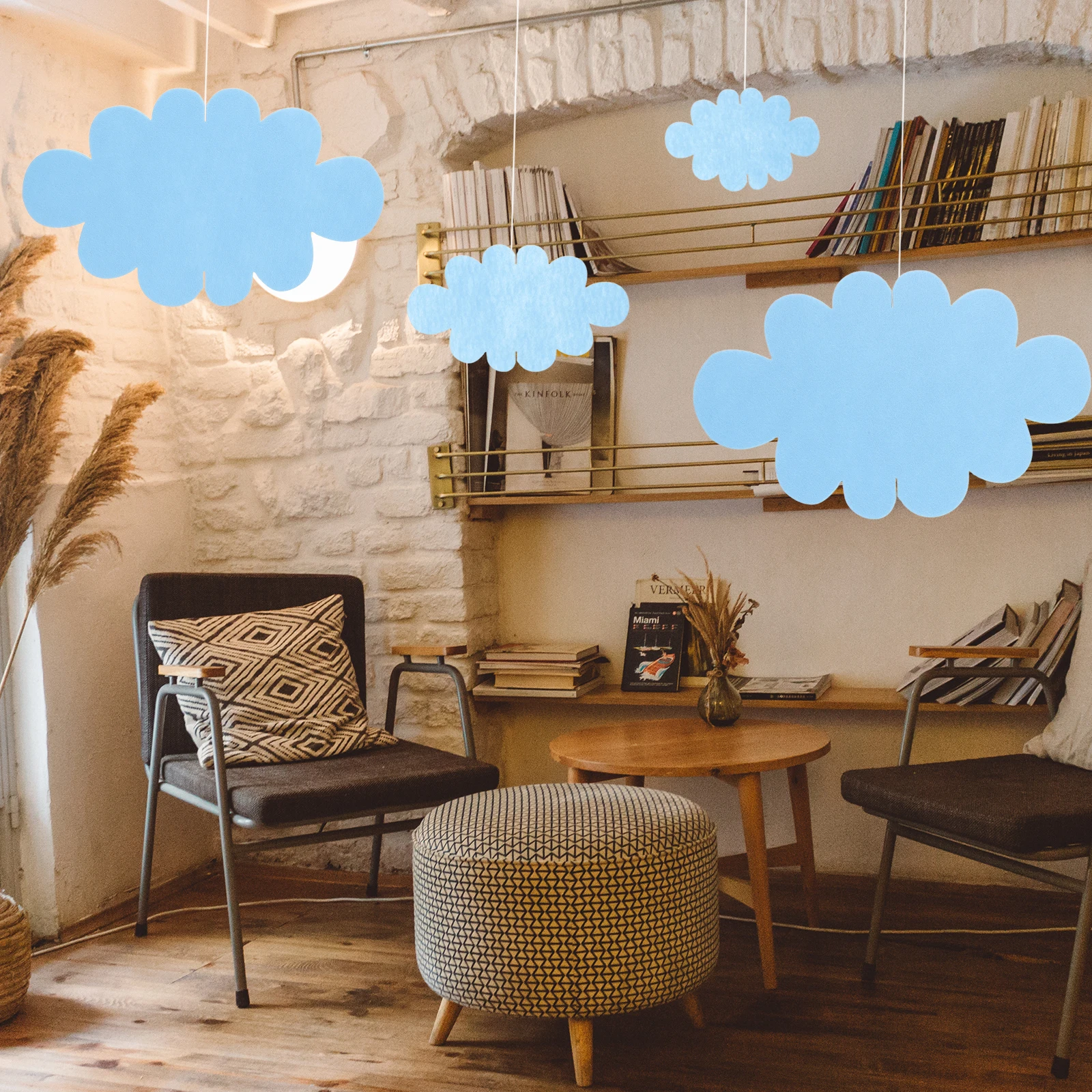 

Fake Cloud Decoration Party Hanging Decorations Themed Clouds Ornaments Artificial Props Ceiling from for Christmas Tree