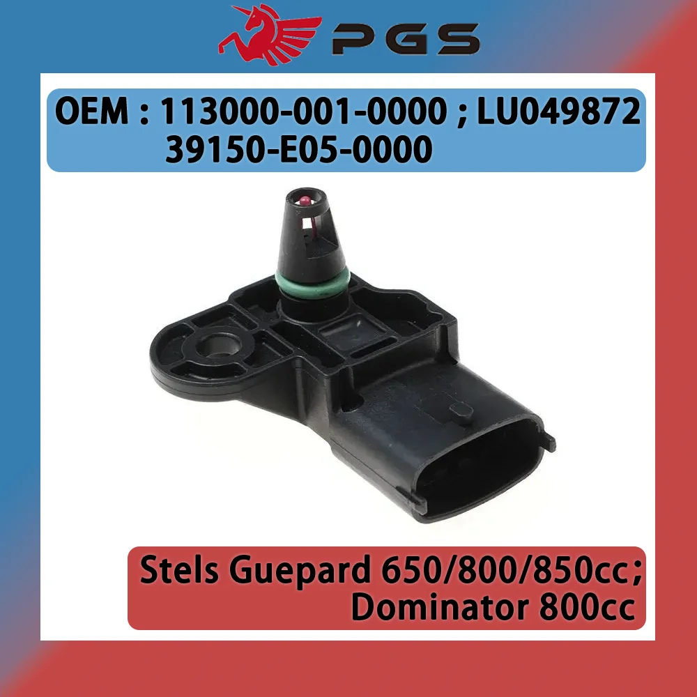 

PGS Air Intake Temp Pressure Sensor For Stels Guepard 650 800 850 Viking Ermak Rosomaha 800 Dominator LU049872 113000-001-0000