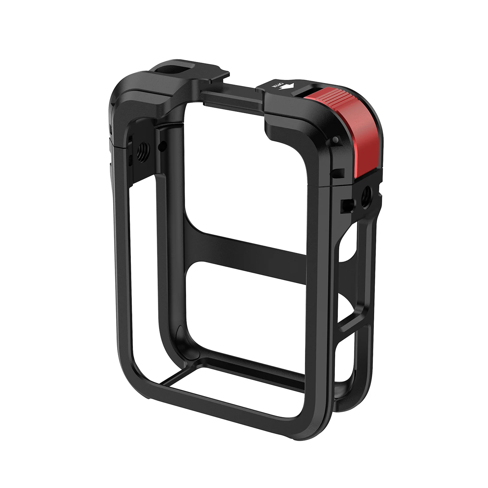 

Защитный корпус из алюминиевого сплава для DJI OSMO 360, металлический каркас-клетка для DJI OSMO Action 6 с двумя креплениями для холодных аксессуаров