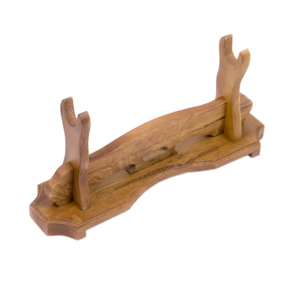 Polishing Wood Display Holder Stand for Sword Samurai Katana Wakizashi Tanto 1 Layer