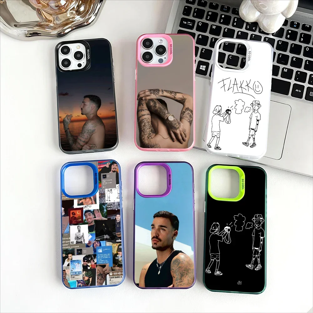 Singer R-Rels B álbumes funda de teléfono para Apple 11 12 13 14 15 16Pro Max Plus protege la cubierta del teléfono chapado
