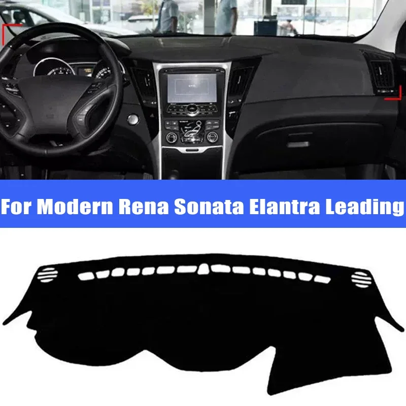 

Крышка приборной панели автомобиля, коврики от солнца, избегайте световых подушечек, защитная приборная панель для современного Rena Sonata Elantra, ведущий