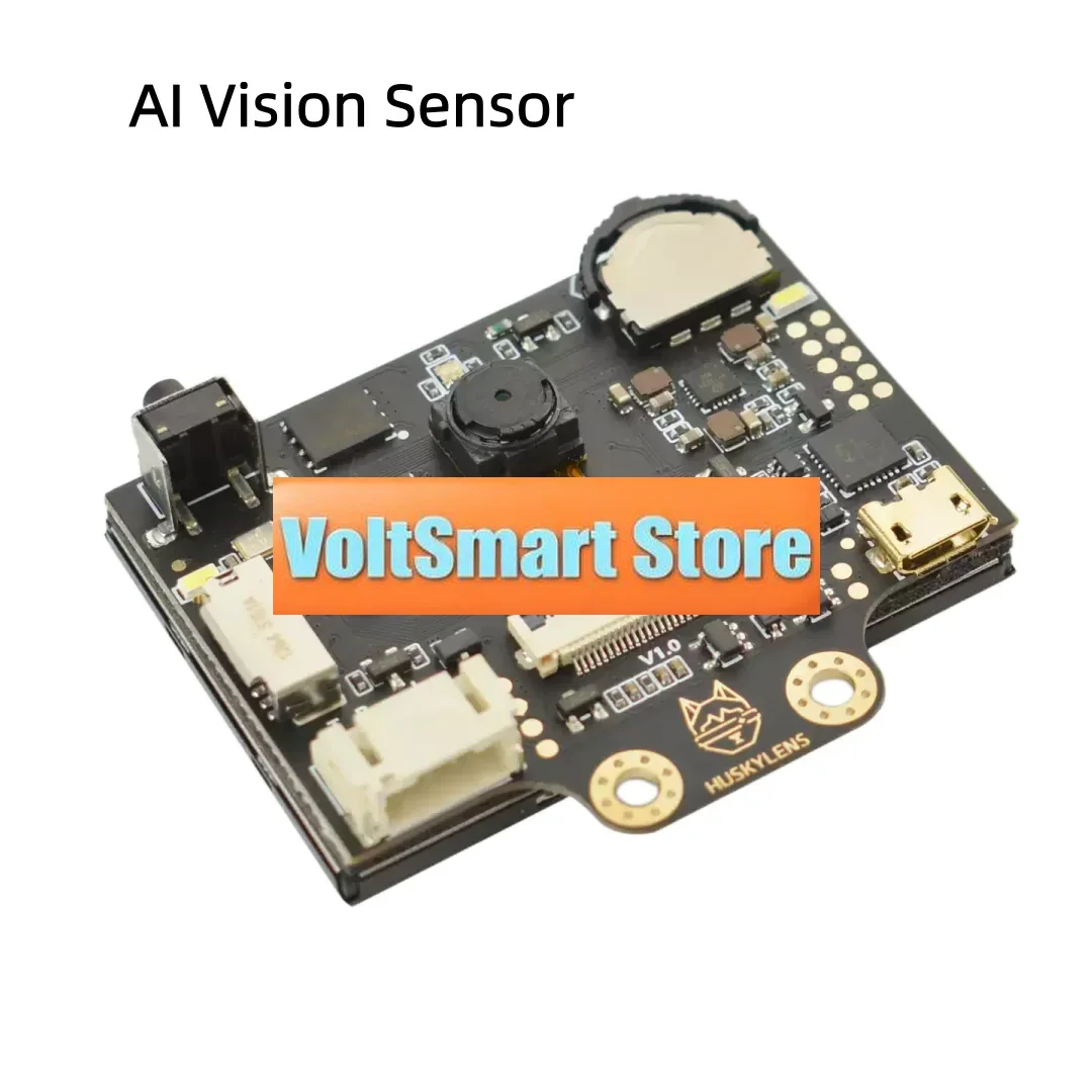 VoltSHuskyLens AI Machine Vision Sensor Features A 2.0-inch IPS Screen Supports Face, Object, Color, And Line Recognition