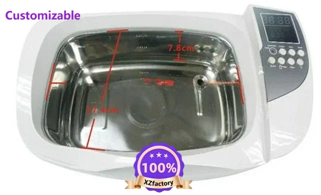 Factory Direct 2026 Top 3000ml Commercial Jewelry Ultrasonic Cleaner Stainless Steel Digital Water Heating Jewelry Cleaning