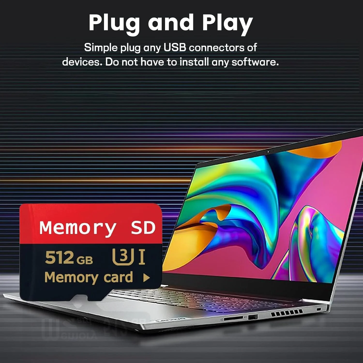 

512GB High Speed Memory Card 4K Full HD Video 64GB Mini SD U3 V30 C10 Micro SD For Mobile Phone Earphone Speaker HD Camera PSP