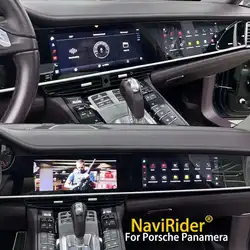 YES Dual Screen 256GB For Porsche Panamera 2010-2017 Intelligent System Navigation GPS Car Radio Multimedia Player Carplay Auto