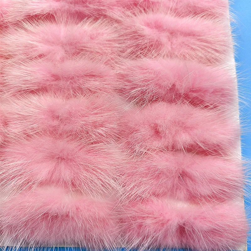 Fluffy Mink Plush Ball Bow Hairpin Headgear Corsage DIY Hair Accessories Phone Case Decorative Craft Accessories