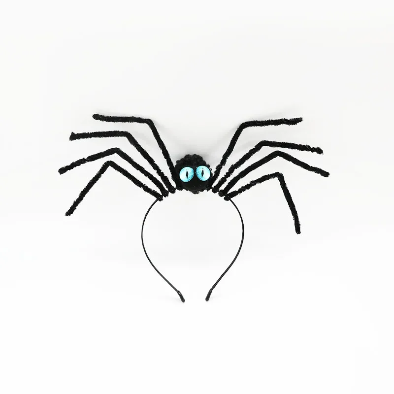Halloween Hoofdband Leuke Spider Haar Hoepel Vrouwen Meisjes Spider Vorm Hoofdband Halloween Cosplay Kostuums Maskerade Accessoires