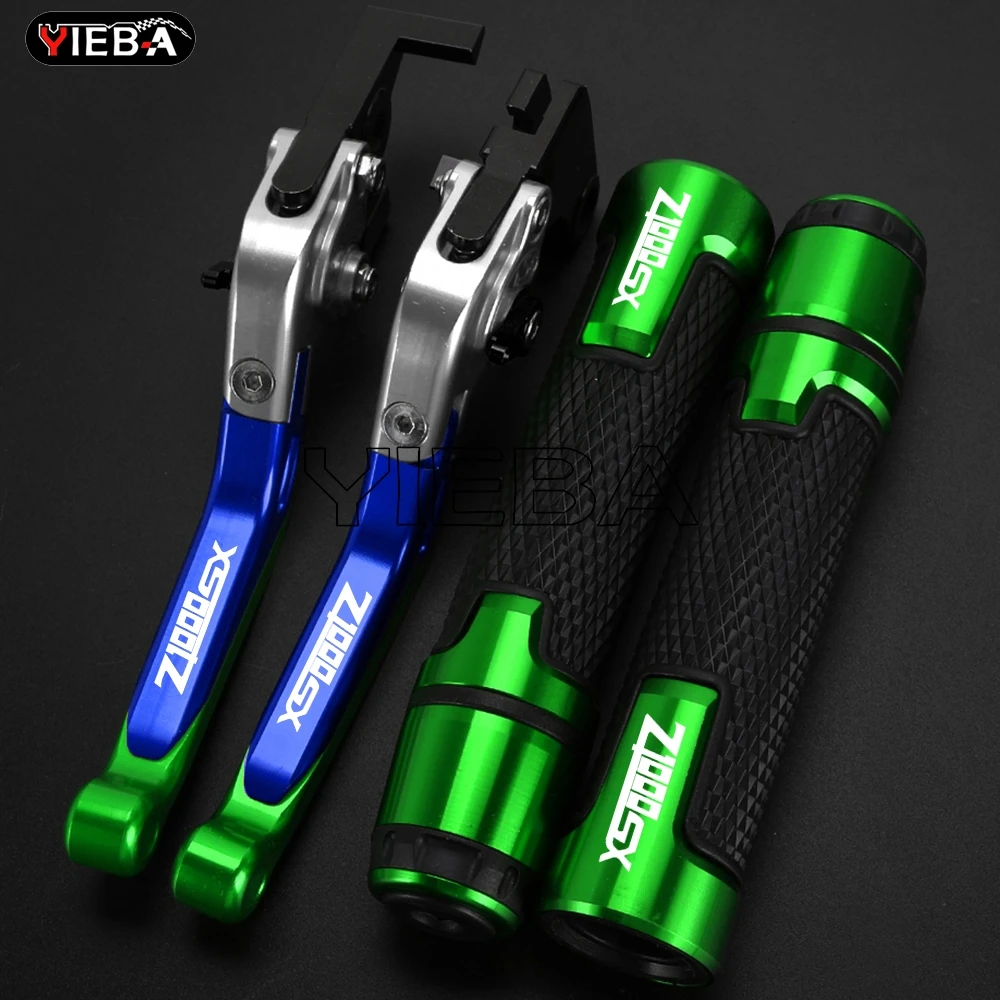 

Motorcycle Accessories Foldable Brake Clutch Levers FOR Kawasaki Z1000SX Z1000 SX 2016 2017-2019 2018 Handle Handlebar Grips End