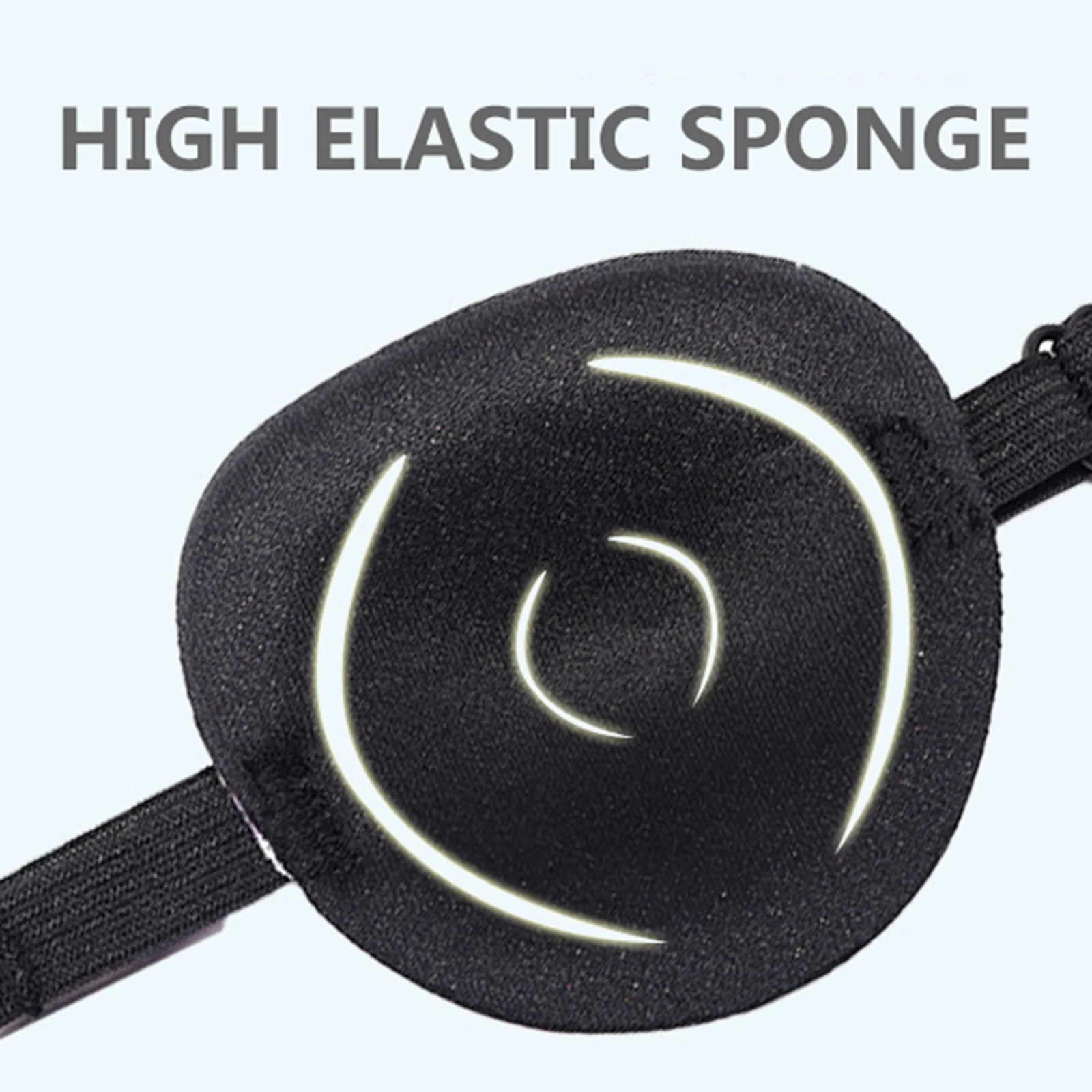 

6 Pcs Blindfold High Elastic Sponge Eye Patches Reusable Amblyopia Covers Single Breathable