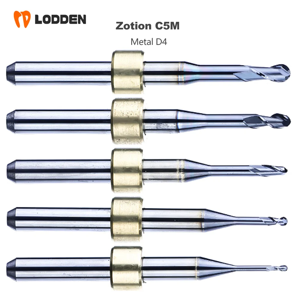 

Zotion C5M NC Metal D4 Grinding Milling Cutters Cad Cam Wet Burs Tools Step Bur High Quality
