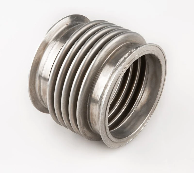 Elastic ripple, marine intake and exhaust, precision compensator, stainless steel, flexible vacuum metal
