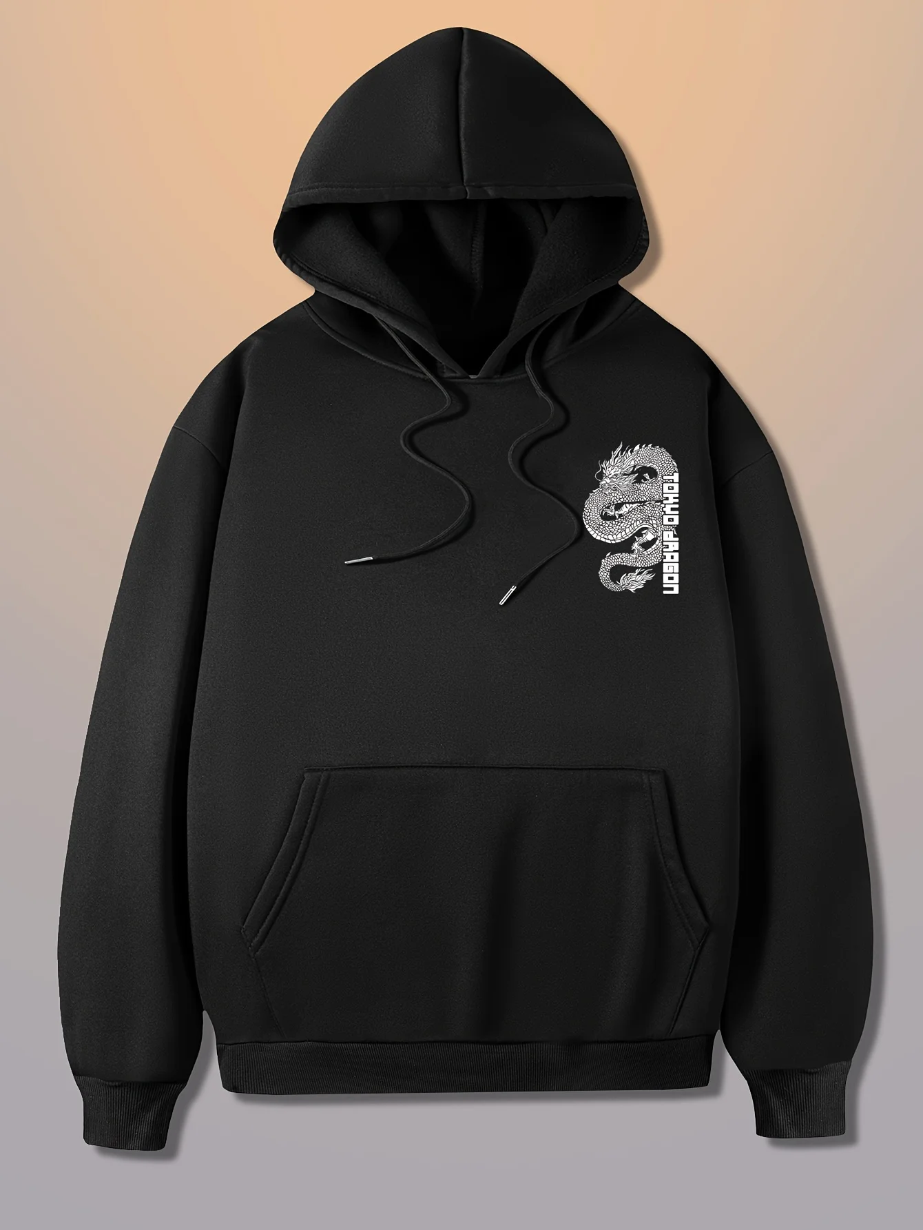 New Autumn/Winter ArrivalHot-selling American Casual Sports Men's HoodedSweatshirt with Fun Pigeon Print Fleece Warm Comfortable