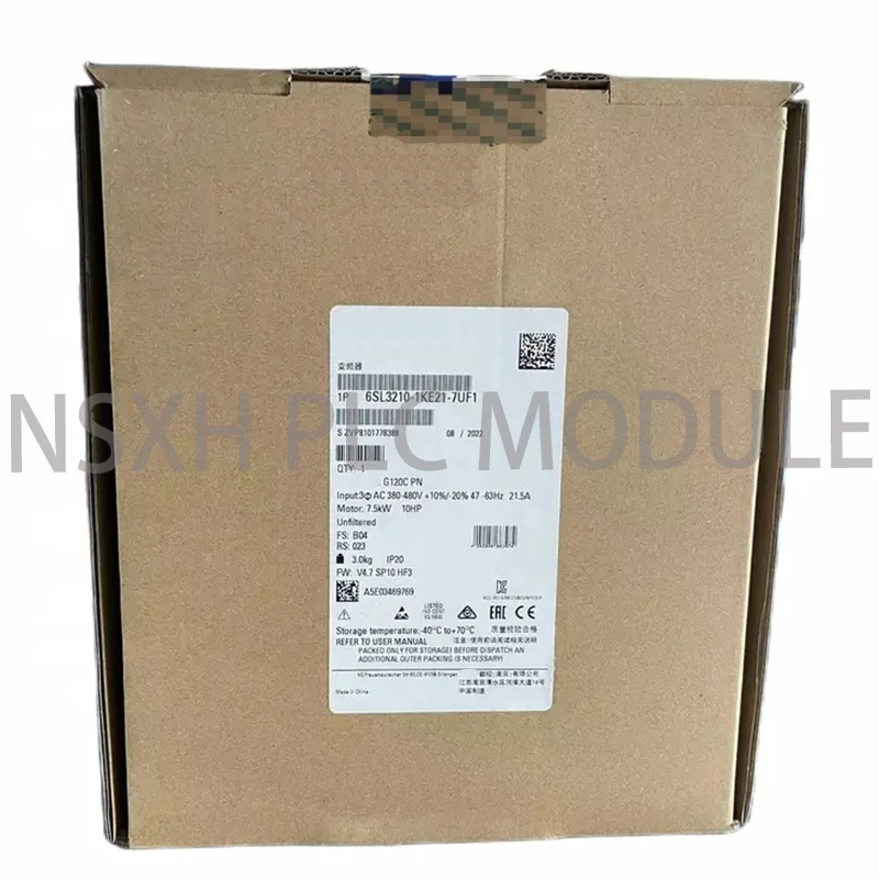 Brand New Original 6SL3210-1KE21-7UF1 G120C 7.5KW 6SL32101KE226UF1