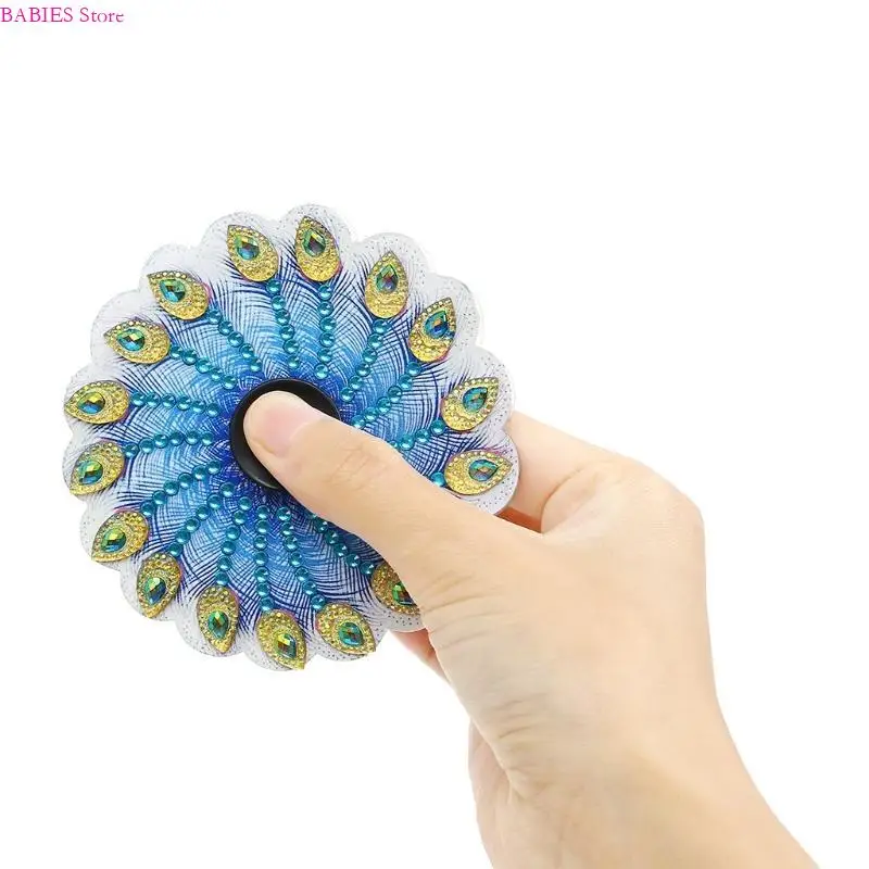 C9GB 게임 스피닝 장난감 DIY 스페셜 모양의 드릴 꽃 장난감