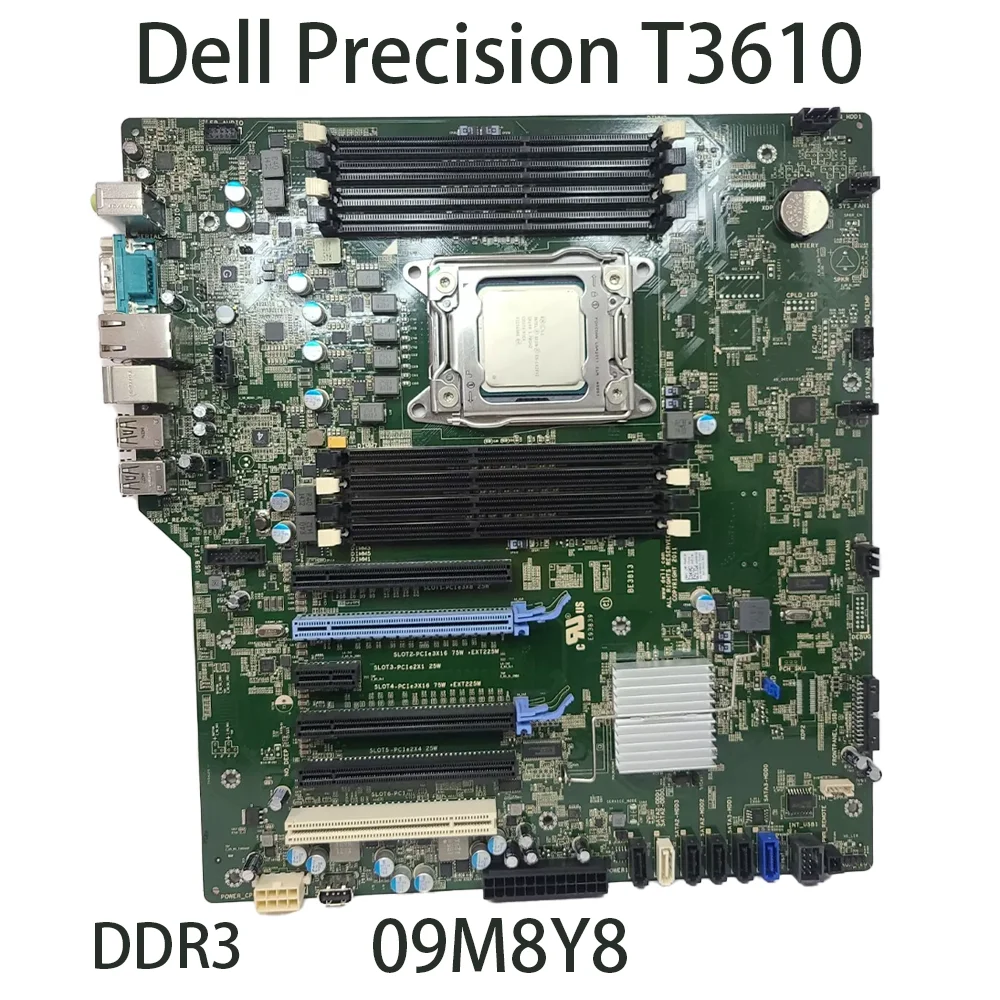 

For Dell Precision T3610 Mainboard LGA 2011 DDR3 09M8Y8 Motherboard