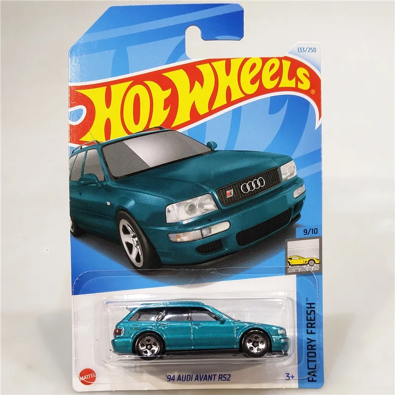 2024 L Hot Wheels Car Let\'s Race Diecast 1/64 Toys for Boy Dodge Charger Ford Mustang Jaguar Audi Avant RS2 BMW M3 Birthday Gift