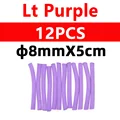 8mm Lt Purple 12pcs