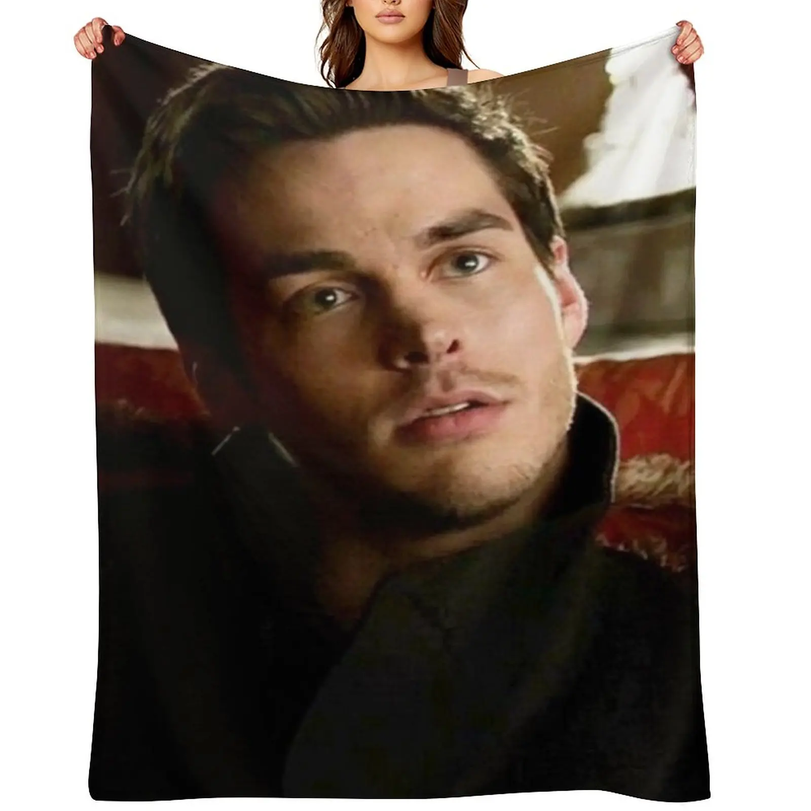 

Kai Parker Throw Blanket Quilt bed plaid Comforter Flannels Blankets