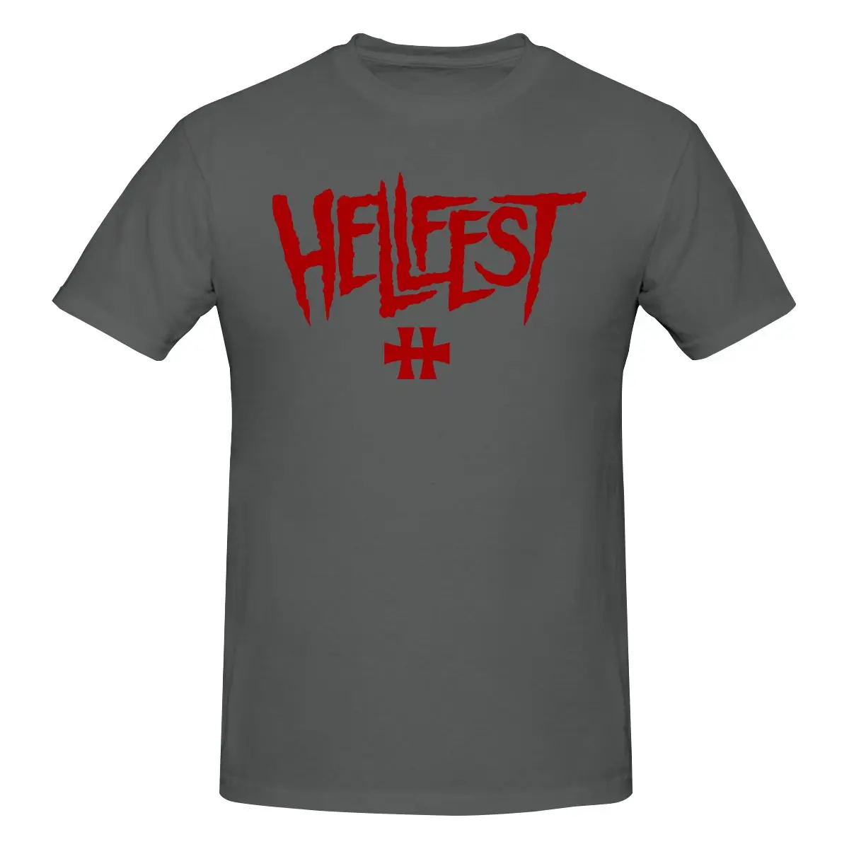 Funny Hellfest Men's T-shirt Printed Tops are loose and slim fit Women's T-shirts