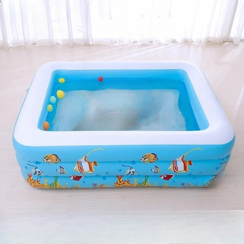 

Надувной бассейн-бассейн для плавания, утолщенный, домашний, большой, для игр с шариками
