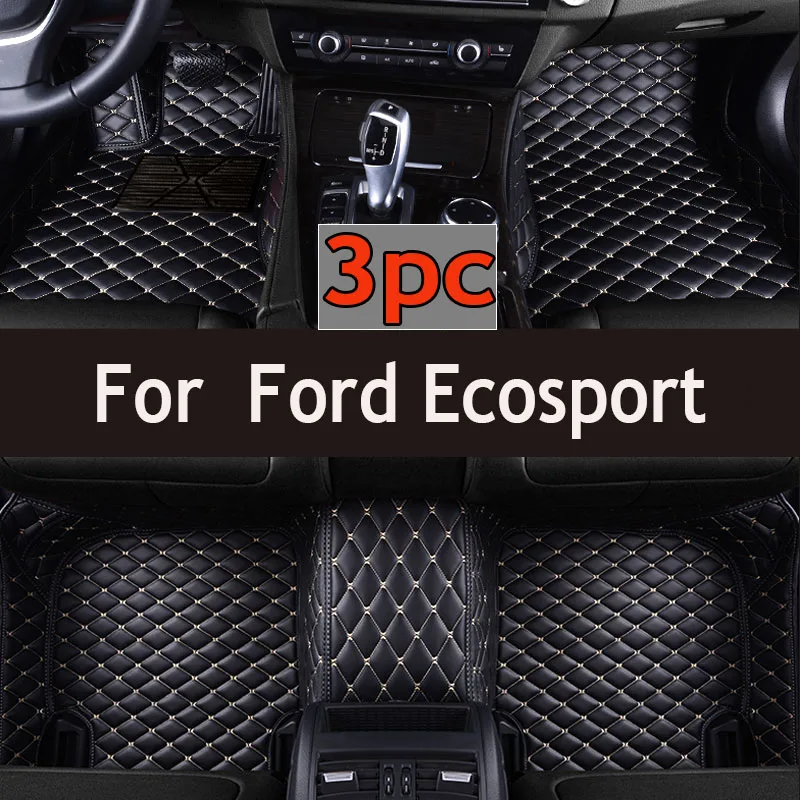 

Customized Artificial Leather Car Floor Mat For Ford Ecosport 2013 2014 2015 2016 2017 Protect Your Vehicle's Interior Accessory