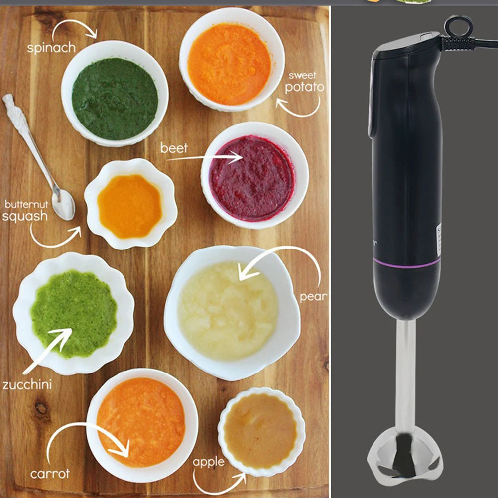 Hand Electric Portable Blender for Kitchen 300W Food Mixer Machine Home Mini Cooking Stick Meat Grinder Stirring Rod 220V 믹서기