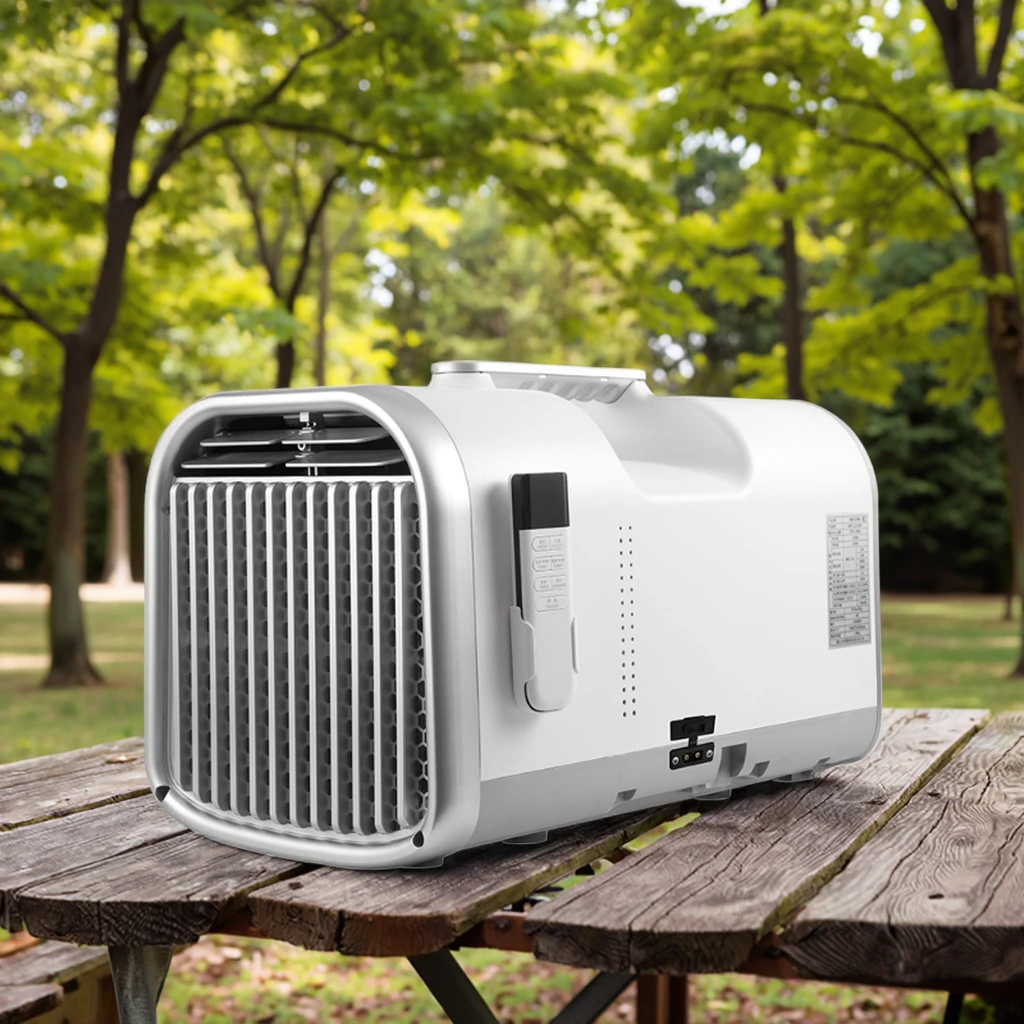 New Home Appliances Portable air Conditioner 5200btu for Rv Room Camping Support Solar Outdoor Mini air Conditioner
