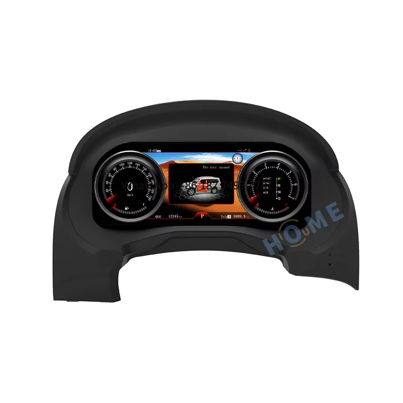 

12.3 Inch Digital Dashboard Panel Virtual Instrument Cluster CockPit LCD Speedometer for . Pajero 2008-2018