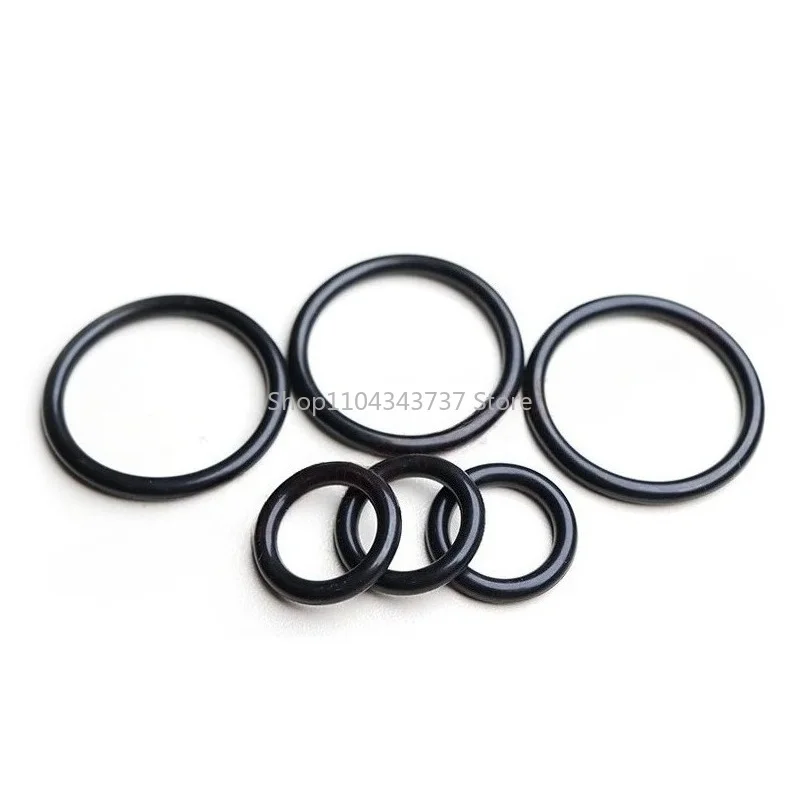 Thickness CS 5mm EPDM Rubber O Ring ID 5-500mm OD 15-510mm Acid Alkali Water and Friction Resistance O-Ring Seal Gasket