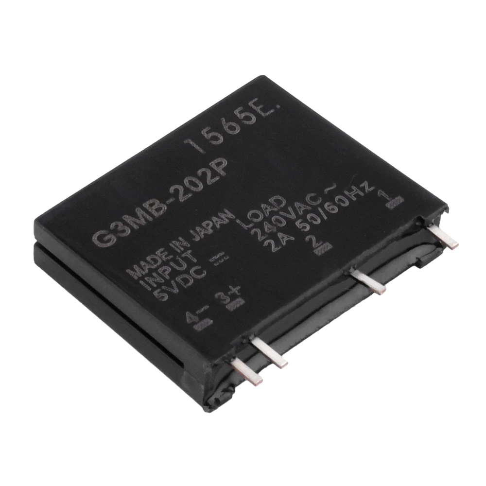 1/5PCS Smart Electronics Original Solid State Relay Module G3MB-202P DC-AC PCB SSR In 5V DC,Out 240V AC 2A