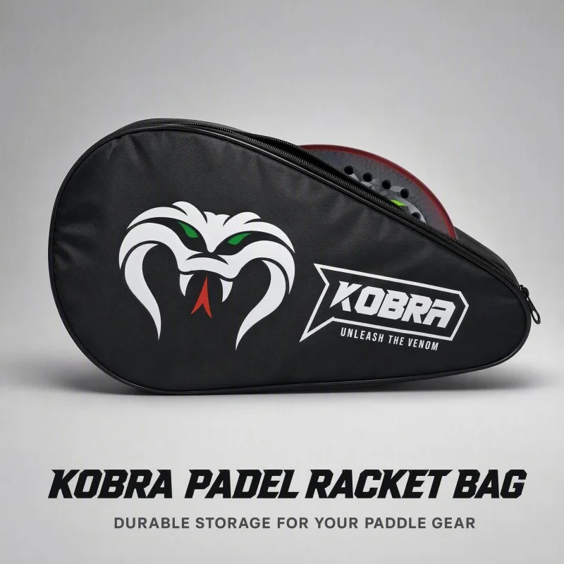 KOBRA Padel-Schlägerhülle aus Oxford-Gewebe, Einzel-Padel-Tasche, Wasserdicht, Tragbares Padel-Zubehör für Training und Outdoor-Sport – Detail 1