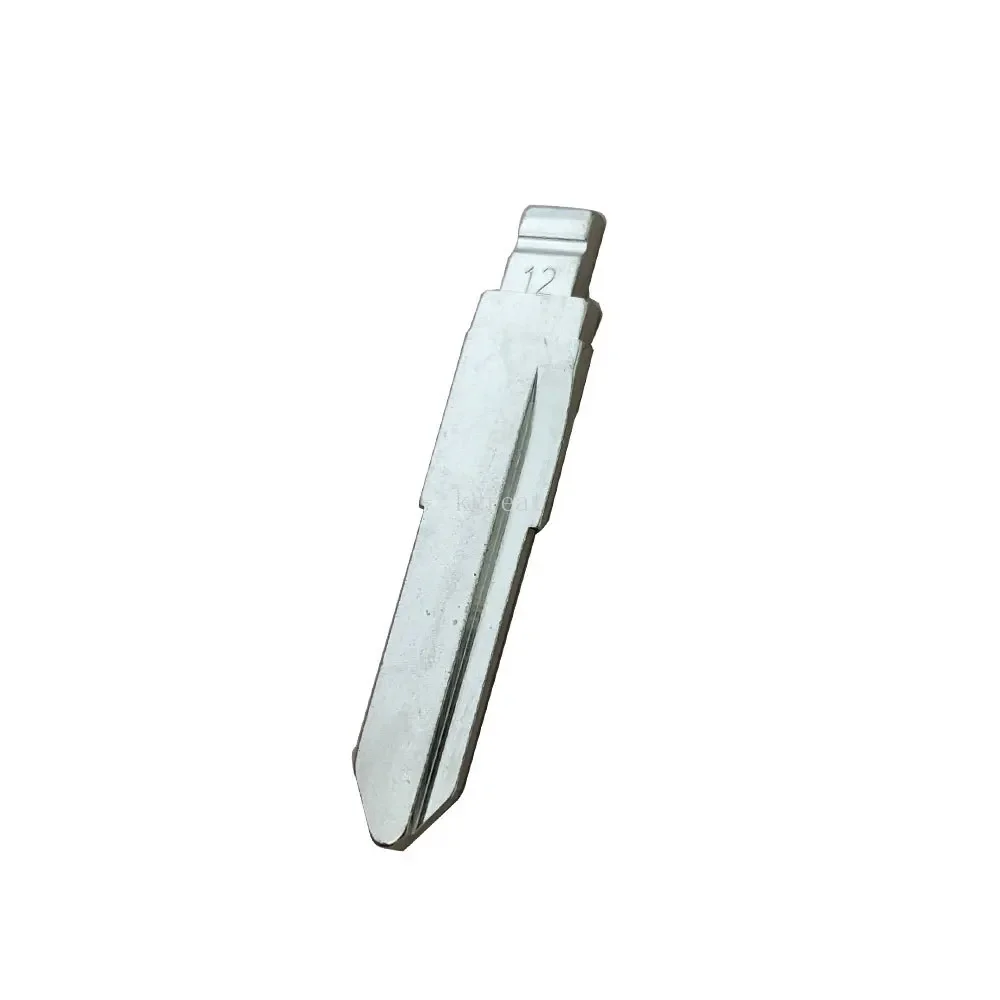 Lame de clé de voiture pliable vierge non coupée, remplacement de clé KD, JMD, VVDI, EllYDIY, ISMERCEDES U, 12 #, ISU5, 10 pièces